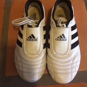 Adidas woman's martial art shoes size 6.5 white