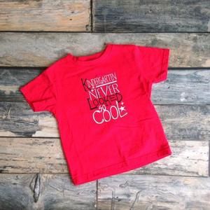 Boutique embroidered Kindergarten shirt