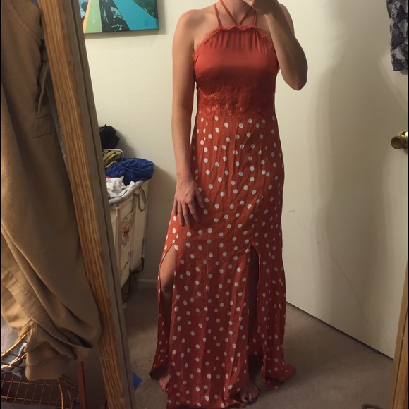 Tularosa polka dot dress