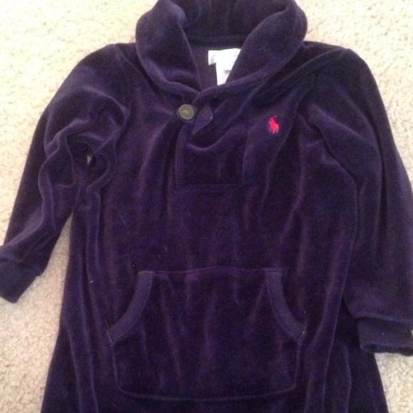 Velvet Shawl Collar Onesie
