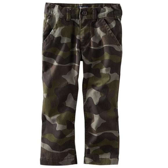 Classic Fit Camo Twill  Pants