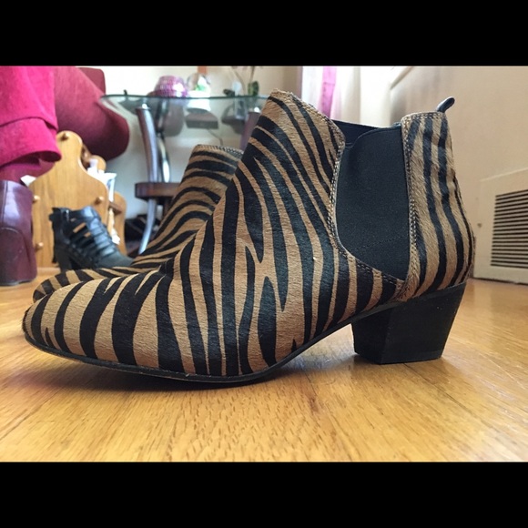 Aldo Tiger Print Bootie