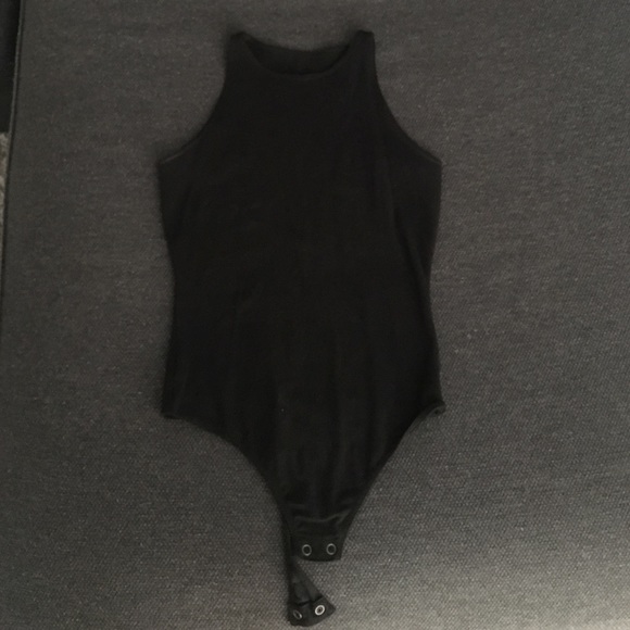 American Apparel High Neck Bodysuit