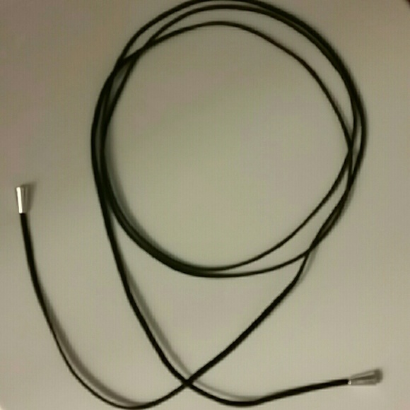 XTRA LONG!!! 72" Suede Wrap Choker - Picture 2 of 3