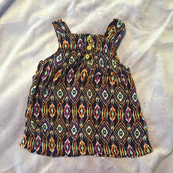 Multi-colored tank top