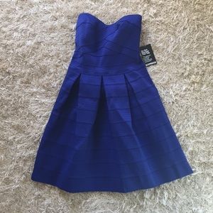 Express Strapless bandage dress