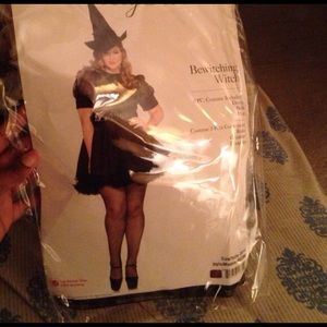 Black dress witch costume