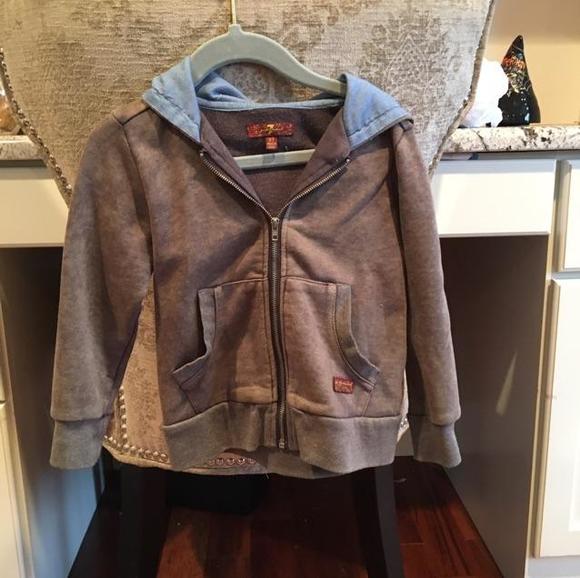 7 For All Mankind zip up hoodie