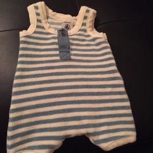 Boy romper towel material