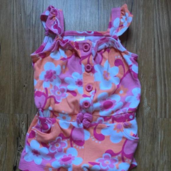Gymboree flower romper