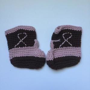 Crochet boots