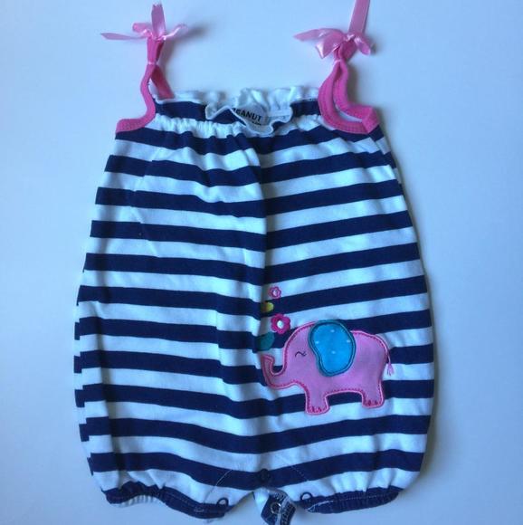 Peanut buttons romper