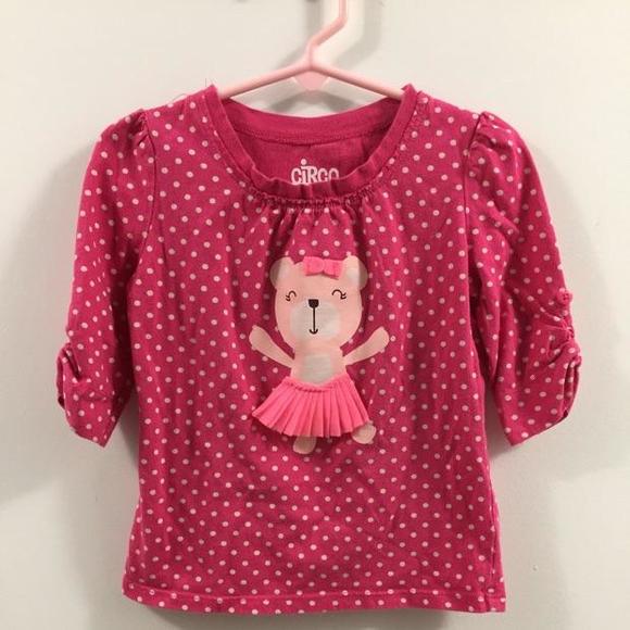 Adorable Circo Polka Dot Ballerina Shirt