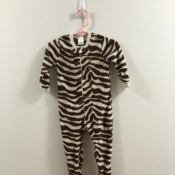 Baby Gap Animal Stripes Footed Sleeper