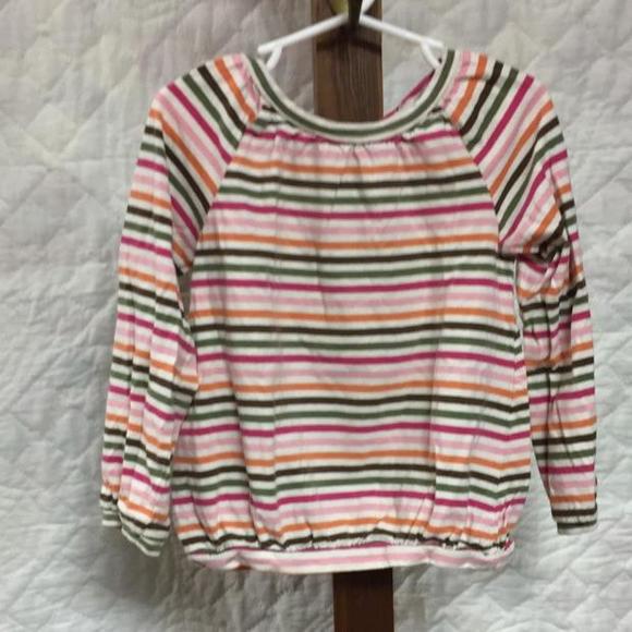 Cute Genuine Kids from Oshkosh striped shirt