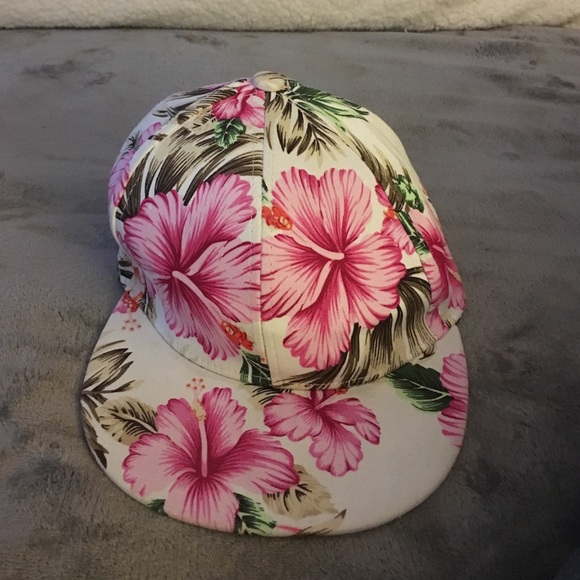 Fiji Floral Flat Bill Hat