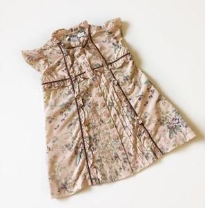 ✂️ PRICE CUT ✂️DKNY Girls Faux Silk Sundress with Ruffles