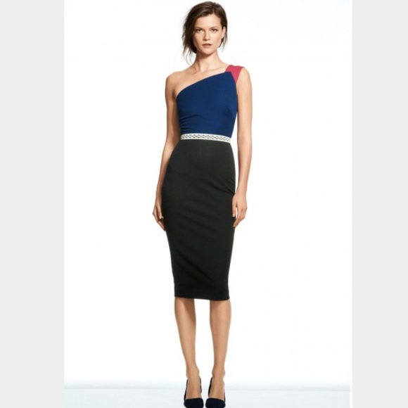 Roland Mouret for Banana Republic one strap dress