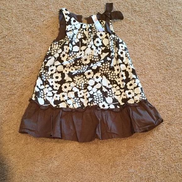 Baby girl brown sundress