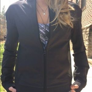 Lululemon Black Noir Jacket, Size 4