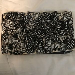 Alice + Olivia Embellished Fold Over Clutch