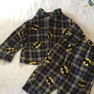 Long sleeve batman pajamas