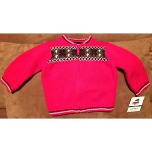 Brand new 3 months Carters red holiday sweater