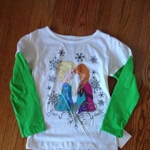 Disney frozen long sleeve shirt 5T