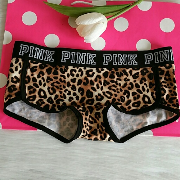 PINK Victoria's Secret Other - New Never Worn PINK VS Logo Boyshort Size L