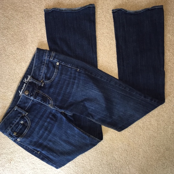 American Eagle size 4 Artist stretch dark jeans