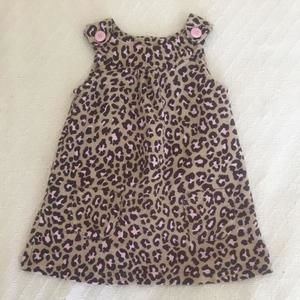 Carter's animal print dress size 18 months