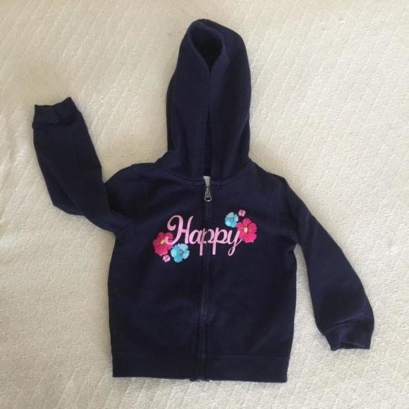 Dark blue fully zip up hoodie