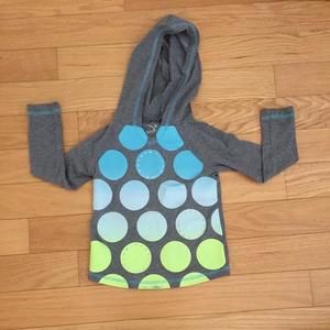 Jumping Beans grey hooded shirt size 4t