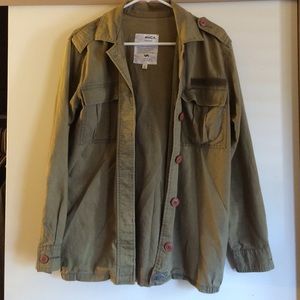 RVCA lightweight military jacket
