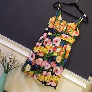 NWT J Crew collection floral silk dress size 8