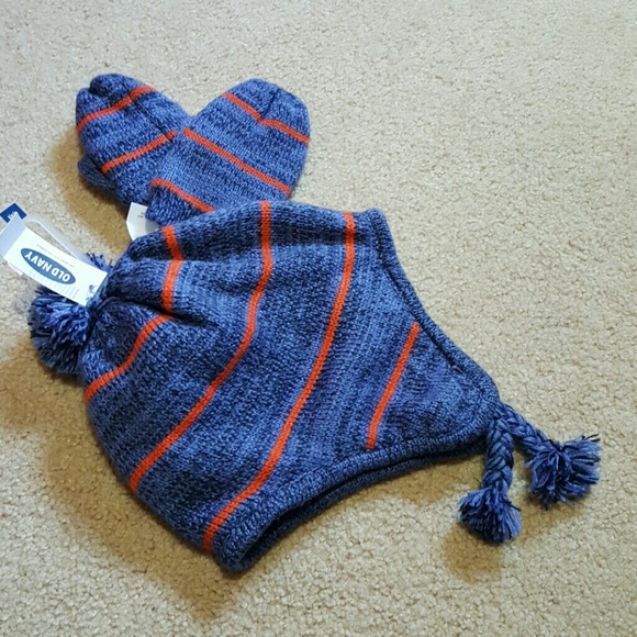 NWT OldNavy Kids Hat & mittens