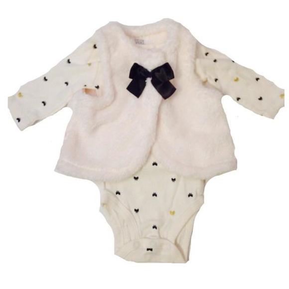 Just One You by Carter's Other - Carter's Bow Vest & Onesie