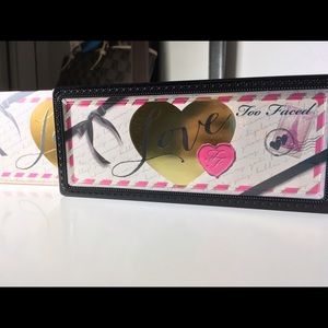 Brand new too faced Love palette
