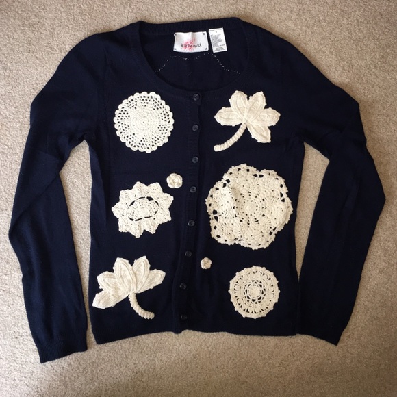 Anthropologie Karen Nicol artist sweater size S