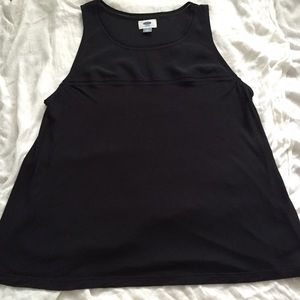 Old Navy black sleeveless shirt