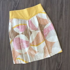 Patterned Lauren Moffatt Skirt - Adorable for Fall