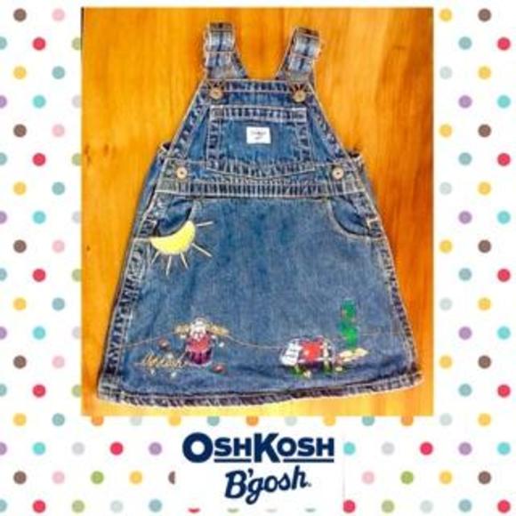 Osh Kosh B'Gosh Denim Overalls. - Picture 1 of 4