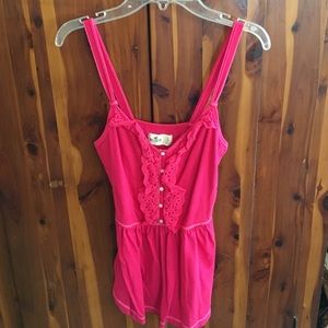 Hot Pink Hollister Tank