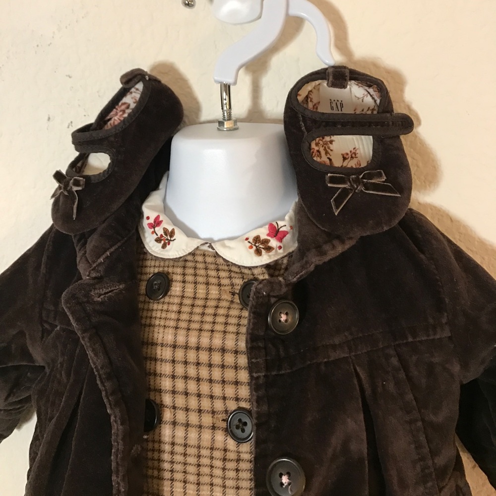 Baby Gap Matching dress, hat and shoes