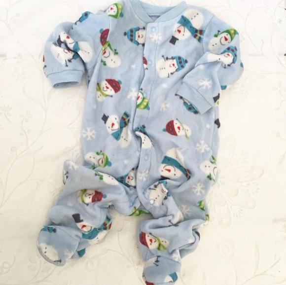 Carters soft button up PJs