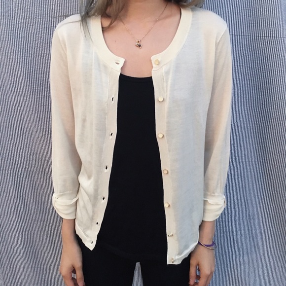 Kate Spade Ivory / Cream Cardigan