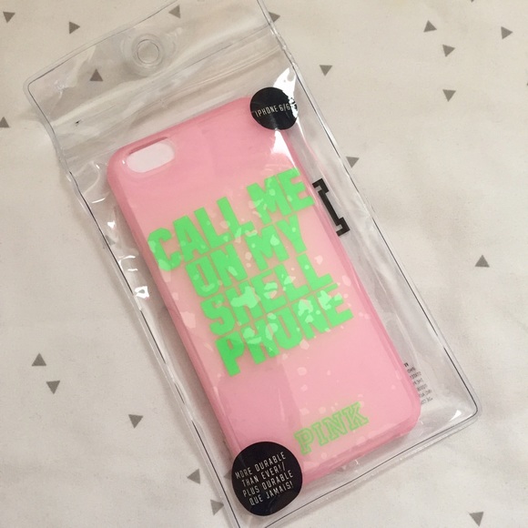 VS PINK "Call Me on My Shellphone" iphone6/6scase - Picture 1 of 1