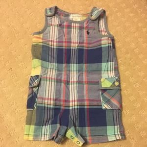 Ralph Lauren baby boy romper