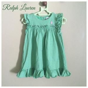 RL dress with diaper cover