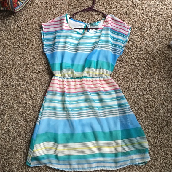 Striped dress!